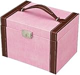 ユーパワー BLACK BERRY ブラックベリー スクエアジュエリーボックス ヴィンテージ ピンク BB-03802 ユーパワー BLACK BERRY ブラックベリー スクエアジュエリーボックス ヴィンテージ ピンク BB-03802